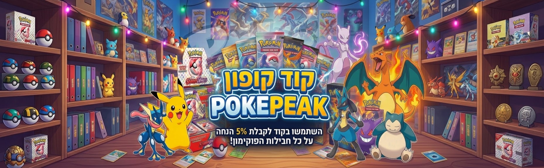קוד הנחה POKEPEAK